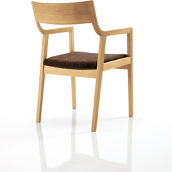 飛騨の家具 サイン アームチェア ウォルナット×オーク DCA-K184 イバタ