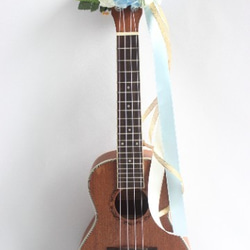 尤克里裡絲帶雷夏威夷工藝尤克里裡背帶樂器配件木槿吉他阿羅哈音樂會用 第10張的照片