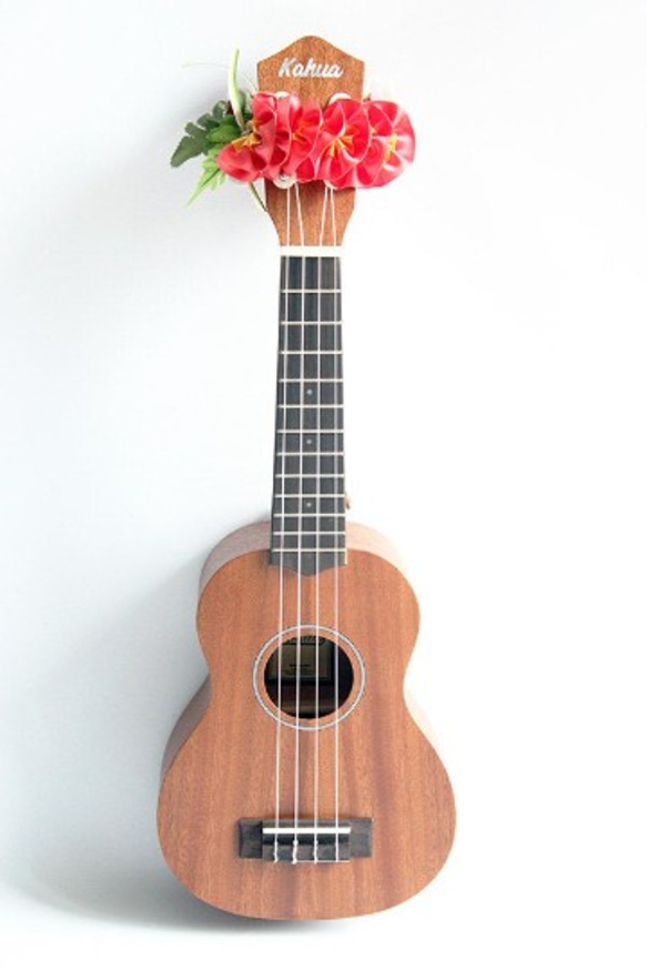 尤克里裡絲帶花環夏威夷工藝尤克里裡背帶樂器配件雞蛋花吉他阿羅哈音樂會用 第8張的照片