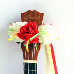 尤克里裡絲帶雷夏威夷工藝尤克里裡背帶樂器配件木槿吉他阿羅哈音樂會用 第1張的照片