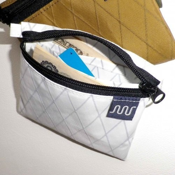 X-Pac ポーチワレット  グレー アウトドア軽量財布 ナイロン 4枚目の画像