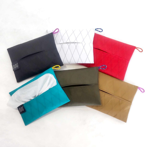 X-Pac ポケットティッシュポーチ・ケース ブラック アウトドア