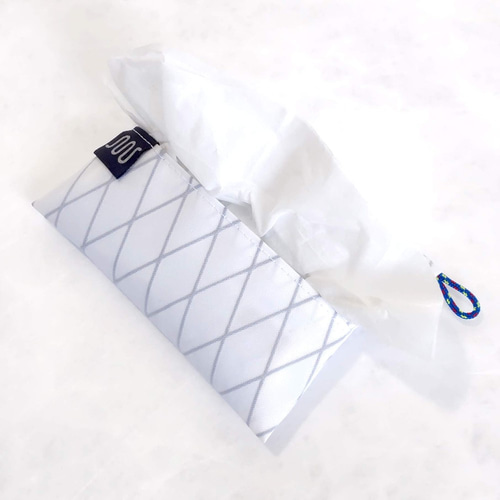 X-Pac ポケットティッシュポーチ・ケース ホワイト アウトドア