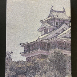 御城印帳(福知山城)　『シルクの生地を使用』 5枚目の画像
