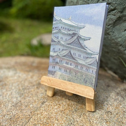 御城印帳(名古屋城)　『シルクの生地を使用』 2枚目の画像
