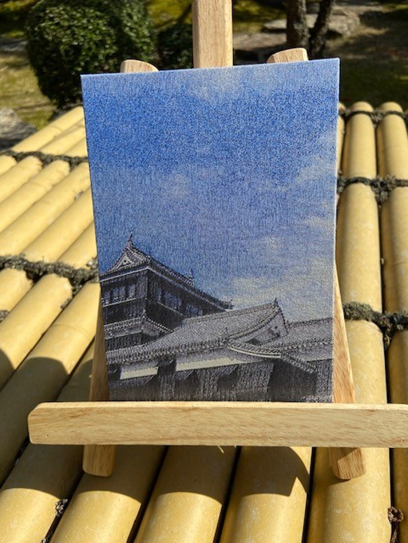 御城印帳(熊本城)　『シルクの生地を使用』 3枚目の画像