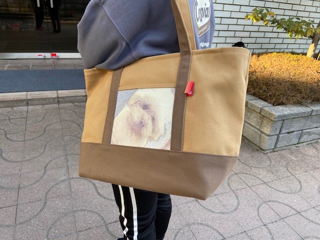写刺織オリジナルトートバック(写真織を使用)  Lサイズ 19,500円