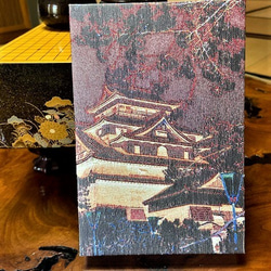御城印帳(松江城)　『シルクの生地を使用』 1枚目の画像
