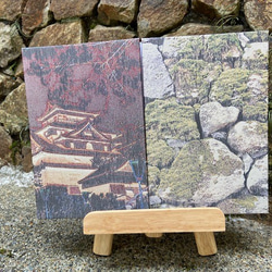御城印帳(松江城)　『シルクの生地を使用』 4枚目の画像