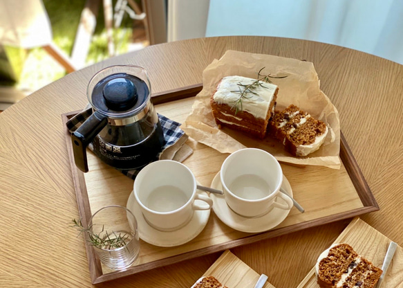 在庫処分セール・WOOD TRAY(L) 1枚目の画像