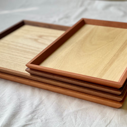 在庫処分セール・WOOD TRAY(L) 6枚目の画像