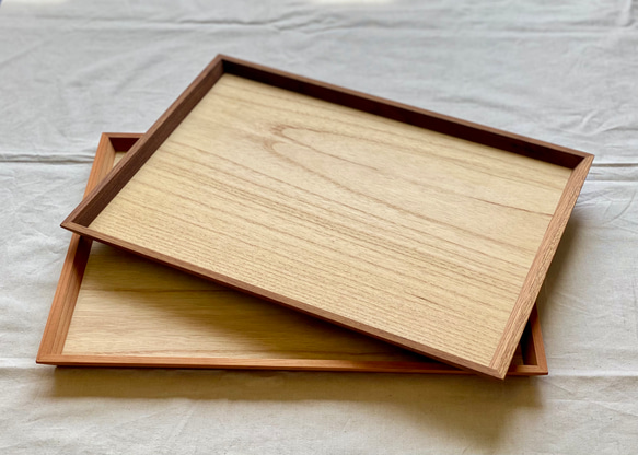 在庫処分セール・WOOD TRAY(L) 7枚目の画像