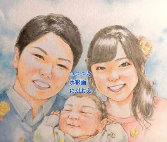 かなこ 手描きイラスト 額装原画 3点おまとめ 🩷🩵.⋆𝜗𝜚 . #原画市2025 に持っていきます