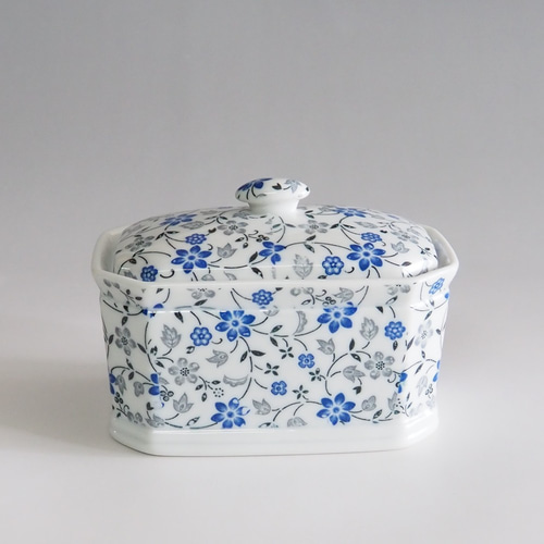 瀬戸焼 ティーバッグキャニスター アマリリス コットンケースや小物