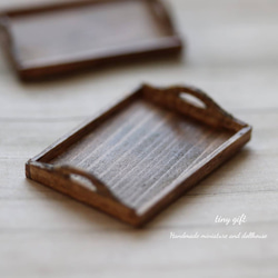 ミニチュア木製トレー　オーダーページ ミニチュア木製トレー オーダーページ
