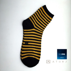 ATORZ‧Combed Lycra Men&#39;s Socks 2枚目の画像