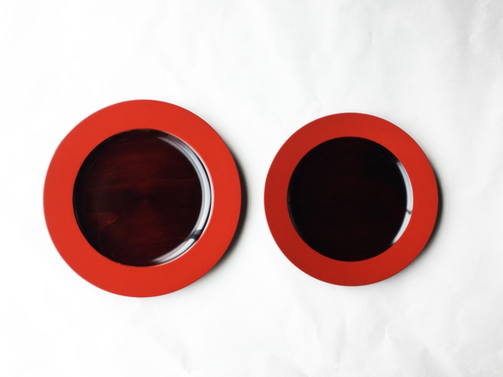 カラーディッシュ  φ21cm【香川漆器/87.5】