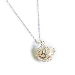 ✼925銀✼玫瑰石英項鍊 ༺輕鬆打開 •*•將您與宇宙連接起來・OM・巴厘島之神 ༻天然石禮物 第1張的照片