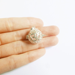 ✼925銀✼玫瑰石英項鍊 ༺輕鬆打開 •*•將您與宇宙連接起來・OM・巴厘島之神 ༻天然石禮物 第4張的照片