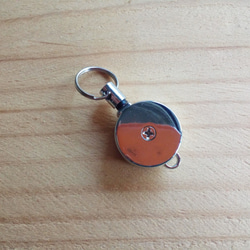 皮革捲軸鑰匙圈（可選擇皮革顏色！免費姓名縮寫。僅限捲軸類型） 第3張的照片
