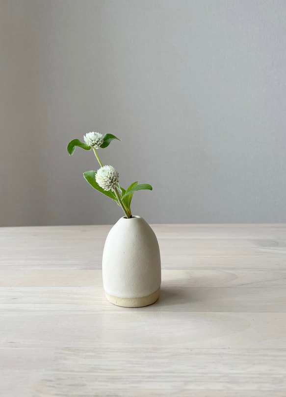 陶器の一輪挿し 一輪挿し・花瓶・花器 Simple 通販 12038049