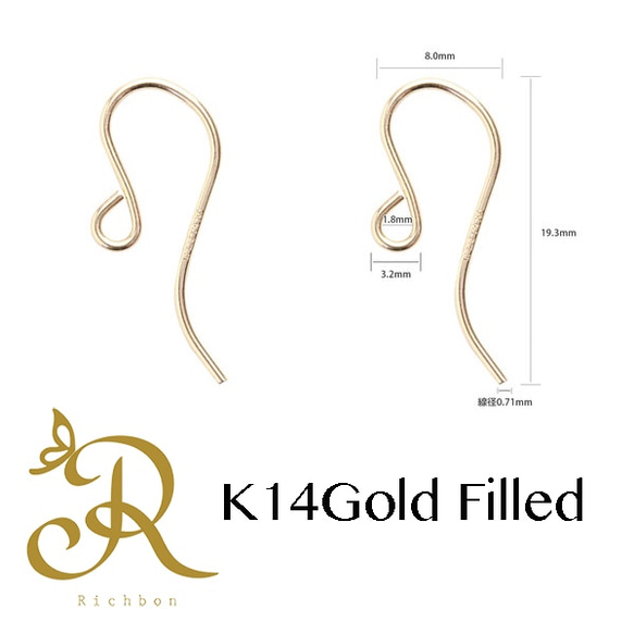 ♡Richbon♡ Jewel Tear Drop Glass Piercesジュエルティアドロップガラスピアス 3枚目の画像