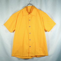 【水玉模様】ワイシャツ半袖　レギュラーカラー 1枚目の画像