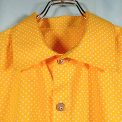 【水玉模様】ワイシャツ半袖　レギュラーカラー 3枚目の画像