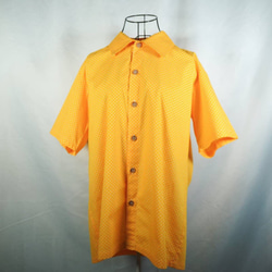 【水玉模様】ワイシャツ半袖　レギュラーカラー 5枚目の画像