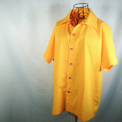 【水玉模様】ワイシャツ半袖　レギュラーカラー 9枚目の画像