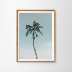ヤシの木 トロピカル ビーチインテリア おしゃれポスター |カフェ