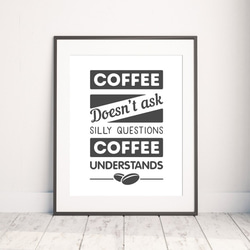 おしゃれカフェ コーヒー 開業祝いに 海外のおしゃれなポスター 2枚目の画像