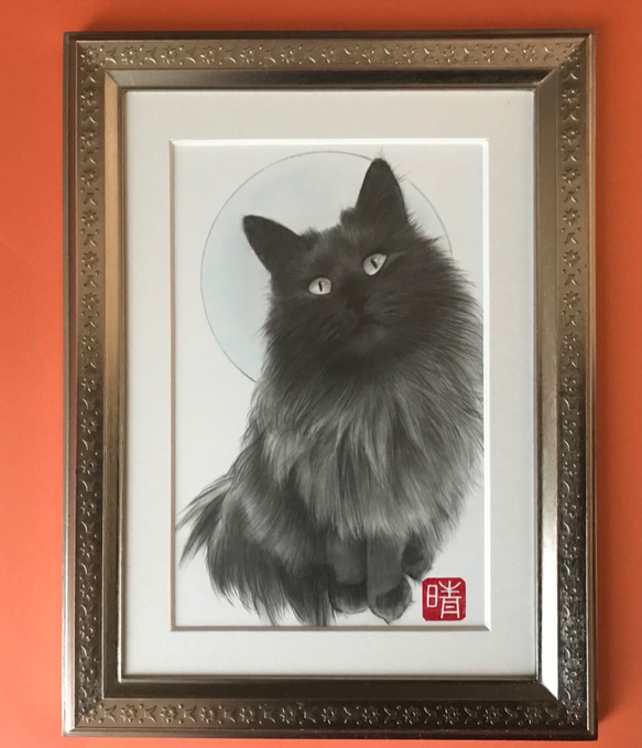 原画 見上げる猫 鉛筆画 絵画 晴 通販 11936473｜Creema(クリーマ)