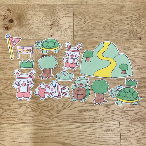 うさぎ屋さん様 リクエスト 2点 まとめ商品（うさぎとかめ 