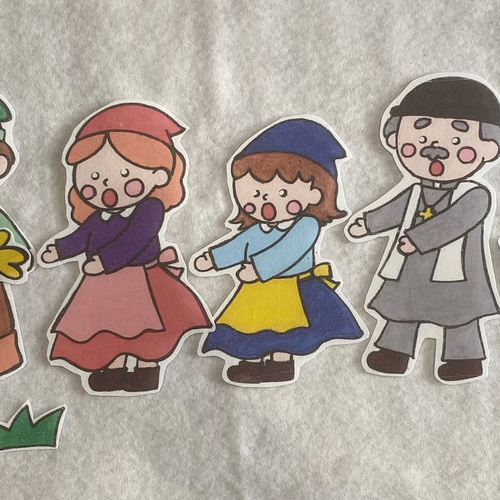 金のがちょう パネルシアター ハンドメイド お話 台本つき 3〜5歳児