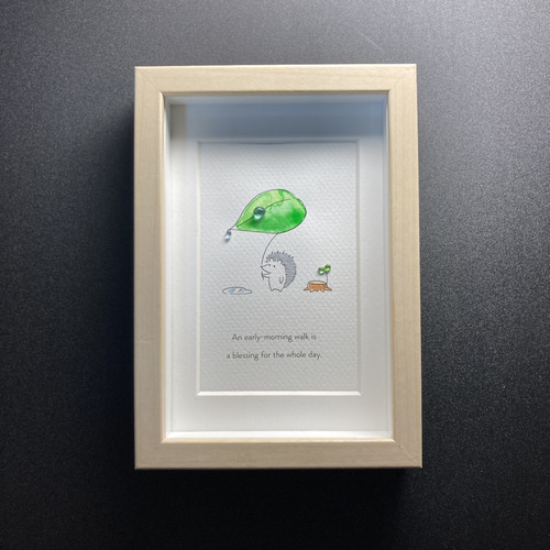 rainy day シーグラスアート