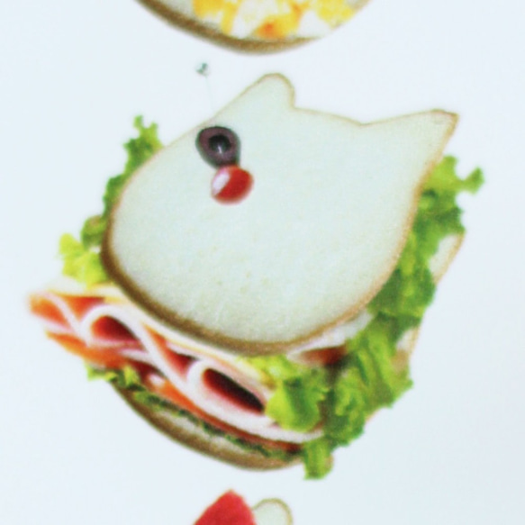 名入可【全機種対応】妖精のサンドイッチ　Cat breadスマホケース 7枚目の画像