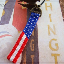 国旗ストラップ(アメリカ・Wing) 3枚目の画像