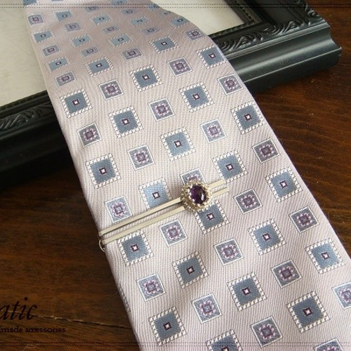 アメジストネクタイピン 0_204b99462225bc200b4def2909d3