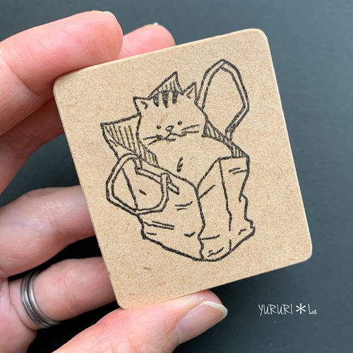 猫 少年 スタンプ 消しゴムはんこ × 猫 少年 スタンプ 消しゴムはんこ ×