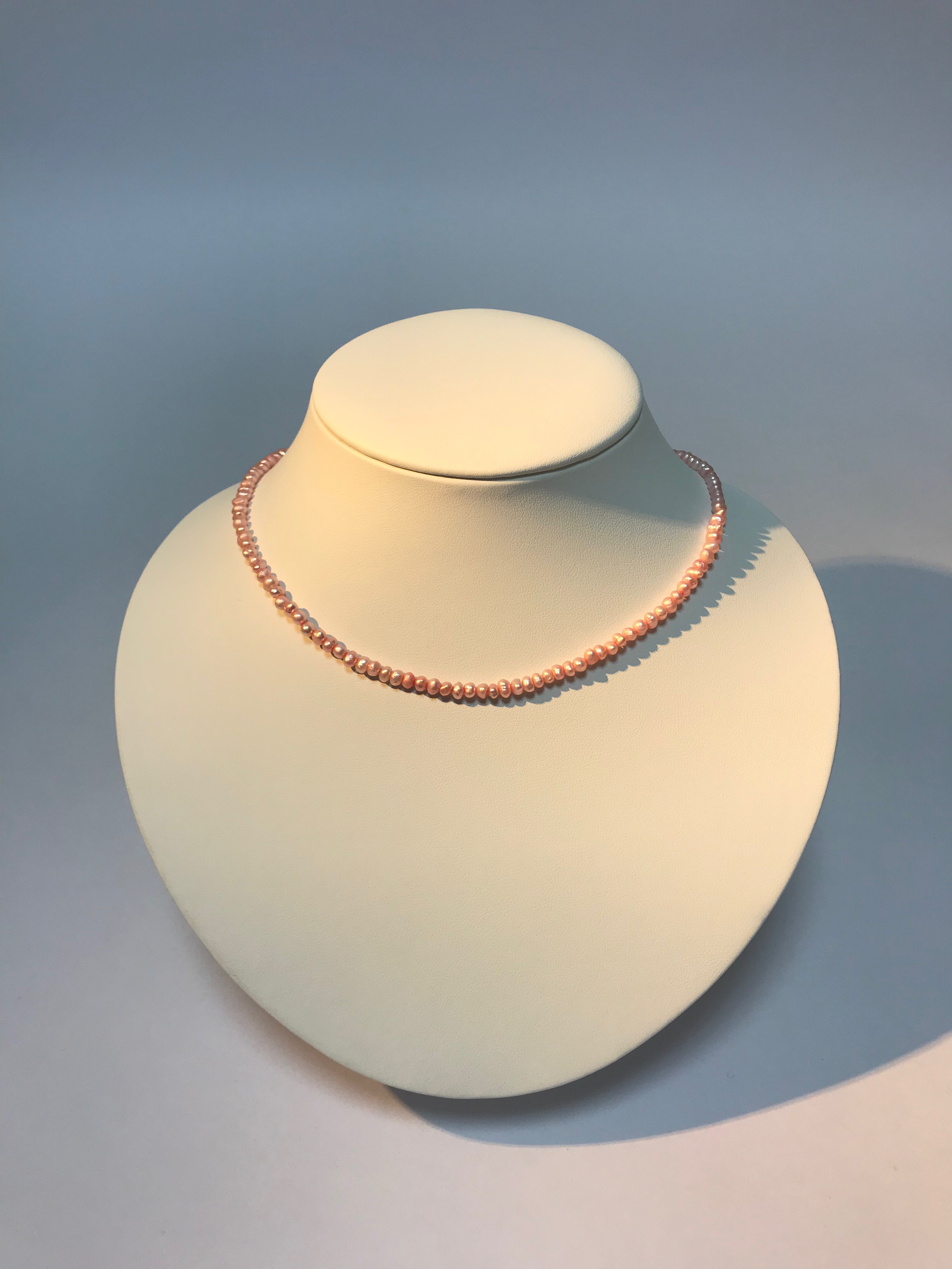 8 eight☆ヴィンテージパールネックレス☆フラミンゴ