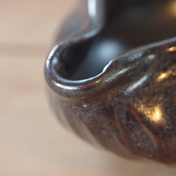 鉄砂釉　片口鉢　小 2枚目の画像