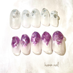 雫　オーダーネイルチップ nailtips 水滴ネイル 雫ネイル ネイルチップ（つけ爪） kamm nail 通販