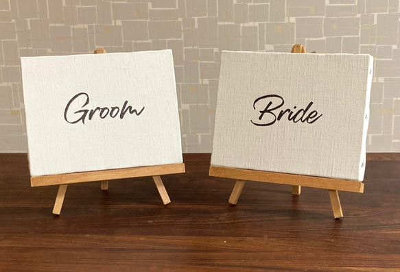 ウェディング受付飾り(Bride & Groom) ウェルカムボード かな 通販