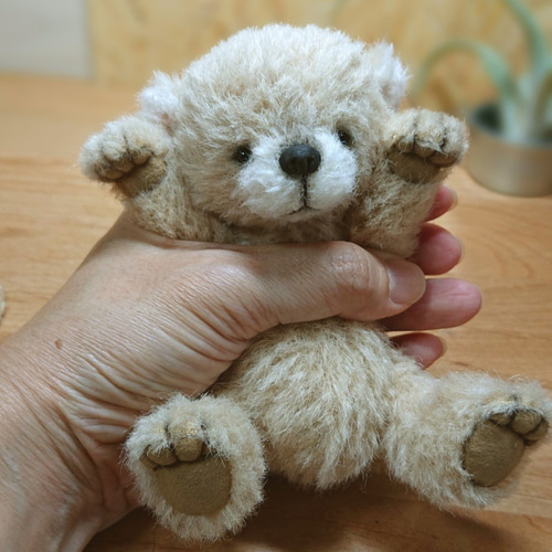 定形外送料無料】アルパカラティニティの肉球ベア テディベア