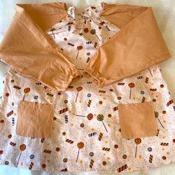 オーダースモック 無地のページ 黄緑、紫系、その他 子供服