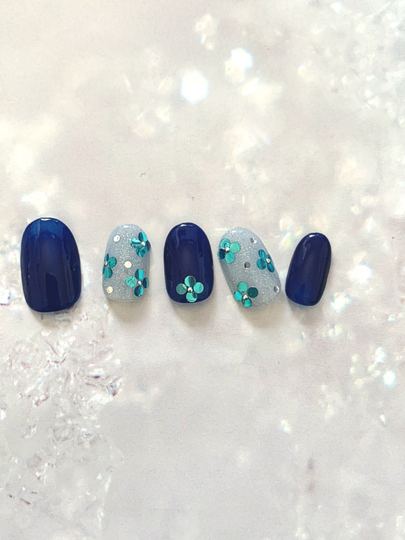 ジェルネイルチップ No162 ネイルチップ（つけ爪） naga32 通販