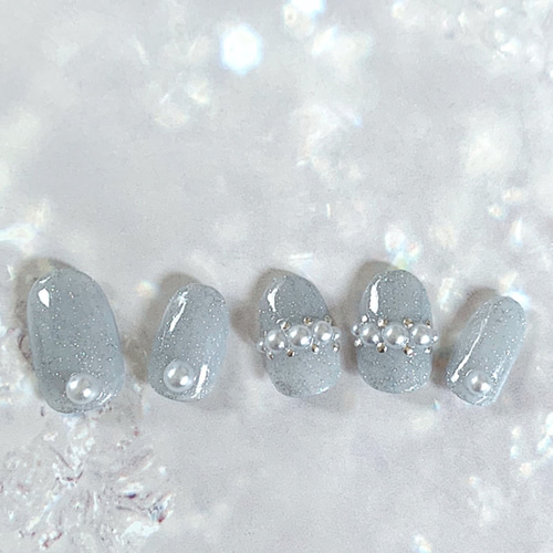 ジェルネイルチップ No177 ネイルチップ（つけ爪） naga32 通販