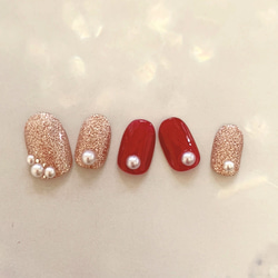 ジェルネイルチップ No177 ネイルチップ（つけ爪） naga32 通販