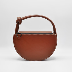 Eve Flap Bag in Espresso Brown Nappa Leather 5枚目の画像